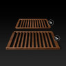 Dry Ager - Stained Beech Wood Shelf Set for UX 1500 & 1550 Dry Aging Cabinets - DU1229