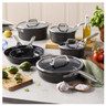 Zwilling - Motion Ceramic 10 Piece Non-Stick Aluminum Cookware Set - 1033179