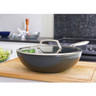 Zwilling - Motion Ceramic 12" Non-Stick Aluminum Wok W/ Lid - 1033903