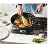 Zwilling - Motion Ceramic 4.7 L Non-Stick Aluminum Deep Saute Pan W/ Lid - 1033181