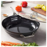 Zwilling - Motion Ceramic 4.7 L Non-Stick Aluminum Deep Saute Pan W/ Lid - 1033181