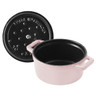 Staub - 0.25 L Sorbet Rose Round Cast Iron Mini Cocotte - 1032757