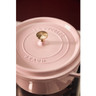 Staub - 3.7 L Sorbet Rose Round Cast Iron Cocotte - 1030217