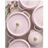 Staub - 6.75 L Sorbet Rose Round Cast Iron Cocotte - 1032957