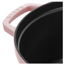 Staub - 6.75 L Sorbet Rose Round Cast Iron Cocotte - 1032957
