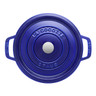 Staub - 8.4 L Dark Blue Round Cast Iron Cocotte - 1004303