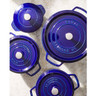 Staub - 8.4 L Dark Blue Round Cast Iron Cocotte - 1004303