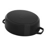Staub - 5.5 L Black Oval French Cocotte - 1027848
