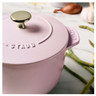 Staub - 1.75 L Sorbet Rose Round Cast Iron Rice Cocotte - 1030213
