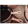 Staub - 8.5" Sorbet Rose Cast Iron Traditional Deep Fry Pan - 1032974