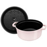 Staub - 2.7 L Sorbet Rose Round Cast Iron Cocotte - 1030215