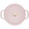 Staub - 2.7 L Sorbet Rose Round Cast Iron Cocotte - 1030215