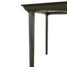 Grosfillex - Sunset 36" Lava/Fusion Square ADA Table - R1001599
