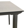 Grosfillex - Sunset 36" Granite/Volcanic Black Square ADA Table - R1001288