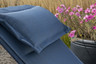 Grosfillex - Sunset Comfort Madras Blue/Glacier White Chaise Lounge (2 Pack) - UT470096