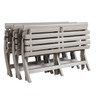 Grosfillex - Barn Grey Westport Bench - US449766