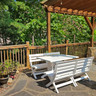 Grosfillex - White Westport Bench - US449004