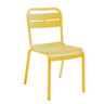 Grosfillex - Cannes Yellow Sidechair (18 Pack) - UT110737