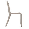 Grosfillex - Cannes French Taupe Sidechair (4 Pack) - UT011181