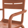 Grosfillex - Cannes Terra Cotta Armchair (16 Pack) - UT115814