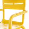 Grosfillex - Cannes Yellow Armchair (4 Pack) - UT511737