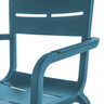 Grosfillex - Cannes Mineral Blue Armchair (4 Pack) - UT511784