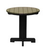 Grosfillex - Kailua 20" Weathered Wood/Black Low Table - UT814886