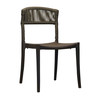 Grosfillex - Tahoe Espresso/Bronze Sidechair (16 Pack) - UT837037