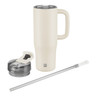 Zwilling - Thermo Plus 0.9 L Cream Tumbler W/ Straw - 1034342
