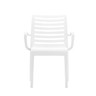 Grosfillex - Astoria White Armchair (16 Pack) - UT945004
