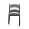 Grosfillex - Astoria Charcoal Sidechair (16 Pack) - UT944002