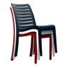 Grosfillex - Astoria Navy Sidechair (4 Pack) - UT947056