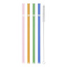 Zwilling - Sorrento 5 Pc Mixed Colors Straight Glass Straws - 1009753