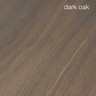 Grosfillex - VanGuard 24" x 32" Dark Oak Exterior Tabletop - US24D883