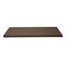 Grosfillex - VanGuard 48" x 32" Dark Oak Exterior Tabletop - US48D883