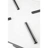 Grosfillex - HPL 24" x 32" Kandia Gray Marble Tabletop - US24H790