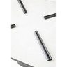 Grosfillex - HPL 32" x 32" Kandia Gray Marble Tabletop - US32H790