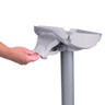 Grosfillex - X-One Dining Height Large Folding Table Base - UTX1W017