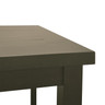 Grosfillex - Sigma 28" Fusion Bronze Square Bar Height Table - US930599