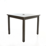 Grosfillex - Sigma 34" Fusion Bronze Square Dining Height Table - US928599