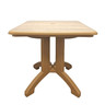 Grosfillex - Aquaba 32" Sawcut/Teakwood Square Dining Height Folding Table (Set of 2) - US744008