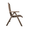 Grosfillex - Java French Taupe All-Weather Wicker Folding Armchair (2 Pack) - UT071181