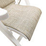 Grosfillex - Jamaica Beach Straw/White Folding Armchair (2 Pack) - UT091004