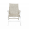 Grosfillex - Jamaica Beach Straw/White Folding Armchair (2 Pack) - UT091066