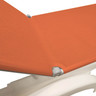 Grosfillex - Jamaica Beach Orange Universal Replacement Sling for Chaise Lounge - US783019