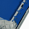 Grosfillex - Blue Replacement Sling for Chaise Lounge (Set of 15) - US991006