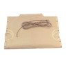 Grosfillex - Khaki Replacement Sling for Chaise Lounge (Set of 15) - US991003