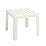 Grosfillex - Bahia White 16" x 16" Low Table - CT052004