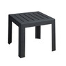 Grosfillex - Bahia Charcoal 16" x 16" Low Table - CT052002