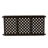 Grosfillex - Black 3 Panel Fence Section - US963117